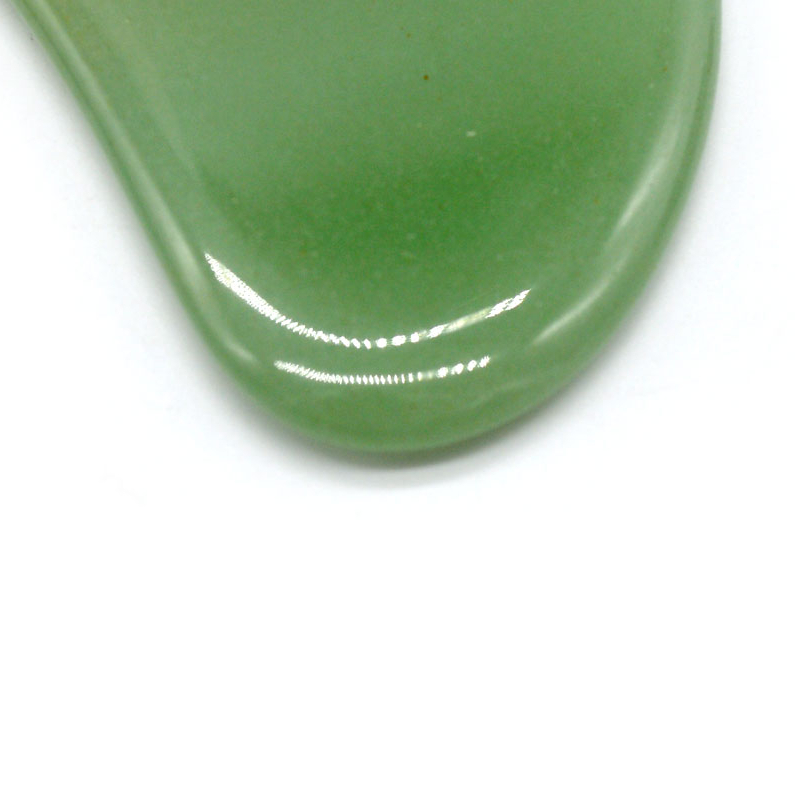 Natural Aventurine Jade Stone Gua Sha Massage Tool - Image 5