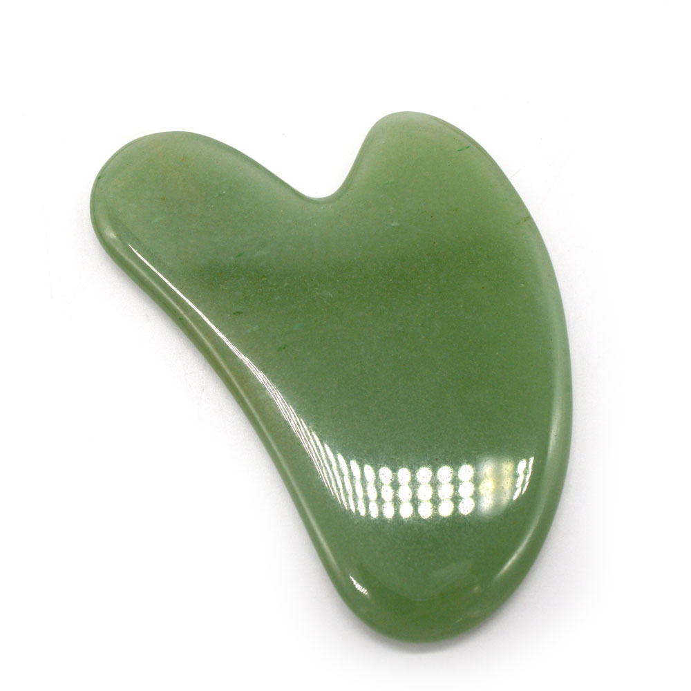 Natural Aventurine Jade Stone Gua Sha Massage Tool